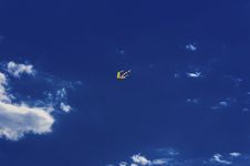 Colorful Kite In The Blue Sky Stock Photography