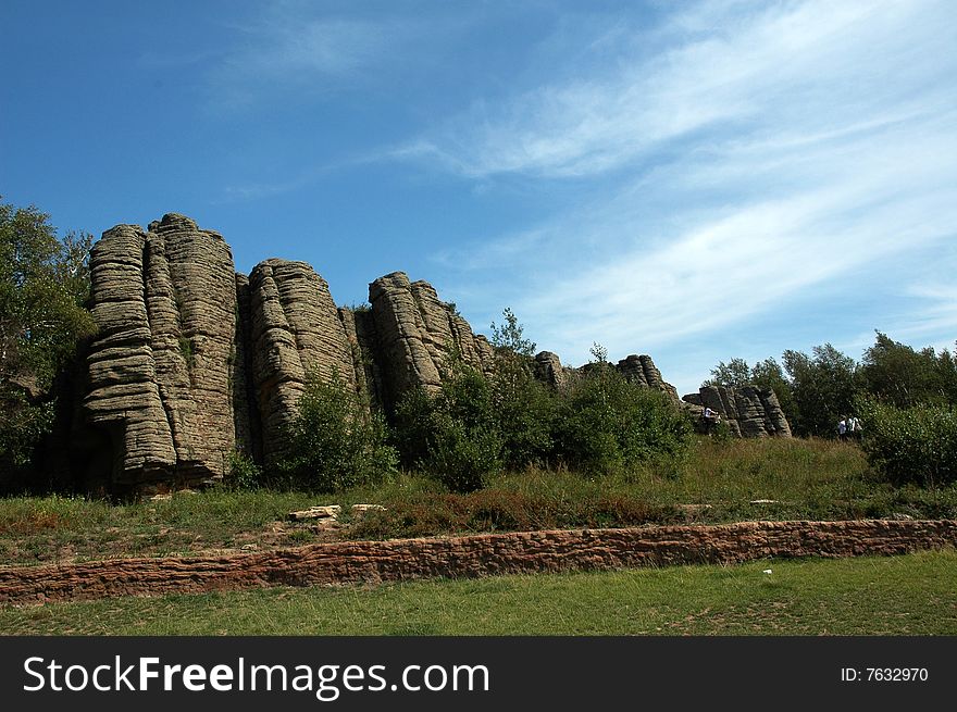 China's Inner Mongolia Ashatu Shilin Geopark