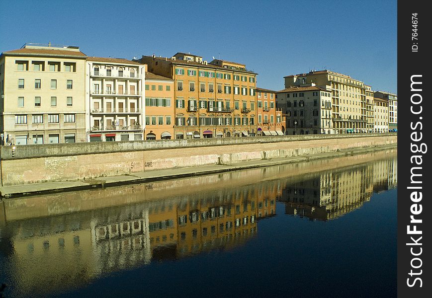 Pisa: Reflections In The Arno