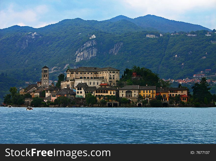 St. Giulio island - Orta lake