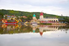 Panoramic Valley Royalty Free Stock Image Panoramic Valley Royalty Free Stock Image