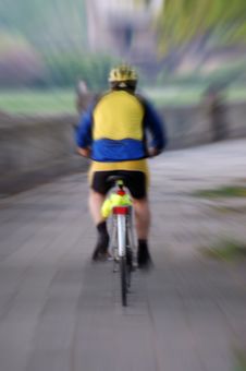 Cyclist Royalty Free Stock Image Cyclist Royalty Free Stock Image