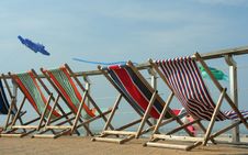 Beach Chairs Stock Images