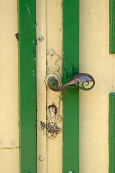 Old Door Knob Royalty Free Stock Photography