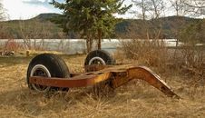 Old And Rusty Machinery Royalty Free Stock Photo Old And Rusty Machinery Royalty Free Stock Photo