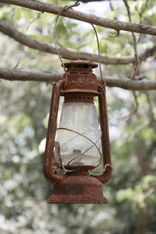 Rusty Lantern Stock Photography Rusty Lantern Stock Photography