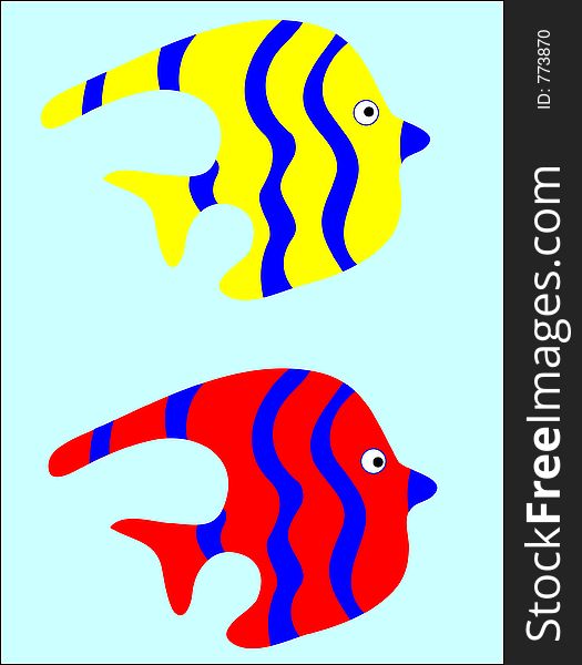 Exotic fish.