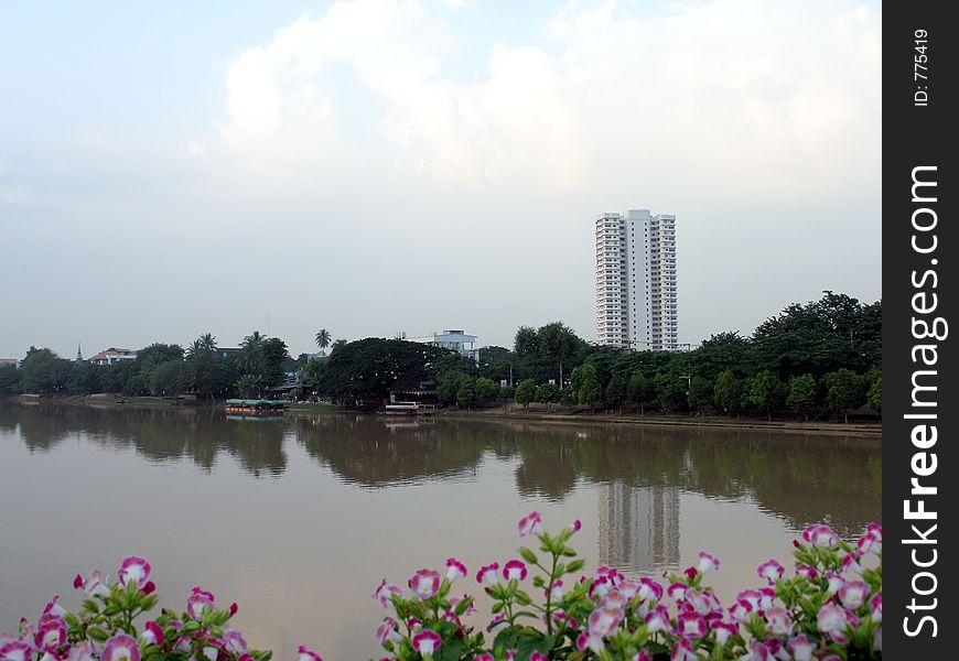 A scenery in Chiang Mai, Thailand. A scenery in Chiang Mai, Thailand