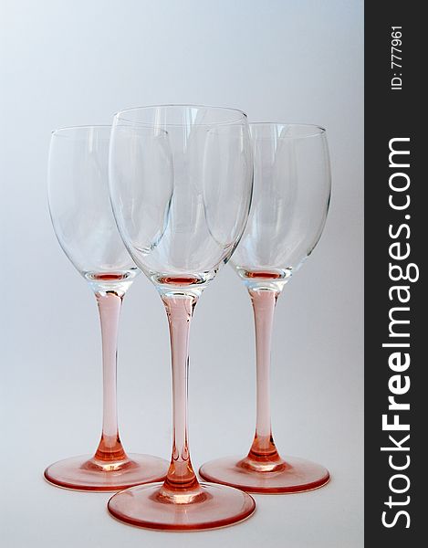 Glasses for wine. Glasses for wine