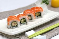 Prepared And Delicious Sushi Taken In Studio Royalty Free Stock Image Prepared And Delicious Sushi Taken In Studio Royalty Free Stock Image