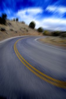 Country Roadway Stock Photography Country Roadway Stock Photography