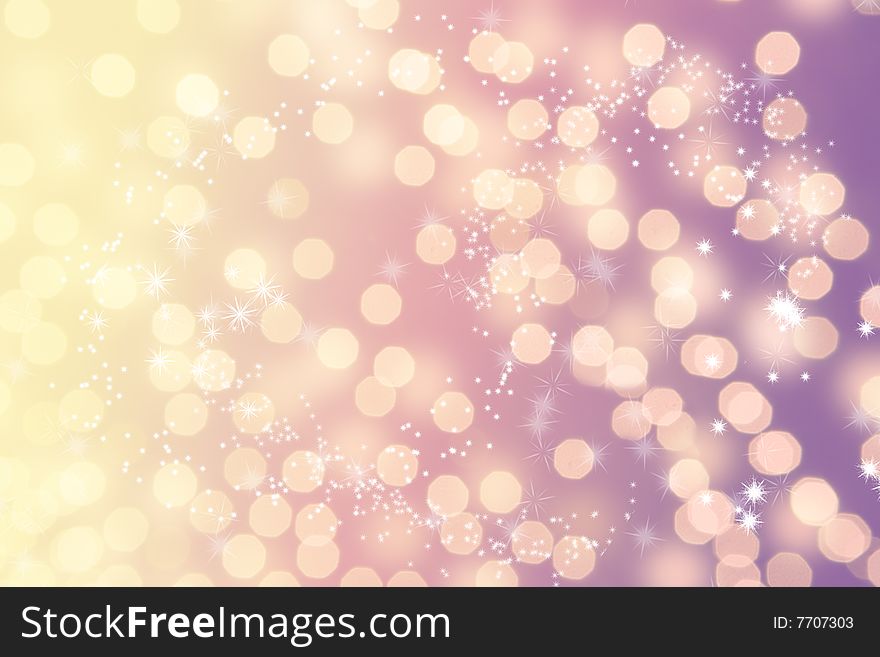Abstract background of holiday lights. Abstract background of holiday lights