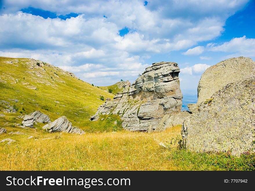 Landmark - Ghost Valley, Demerdji, Crimea, Ukraine.