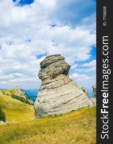 Landmark - Ghost Valley, Demerdji, Crimea, Ukraine.