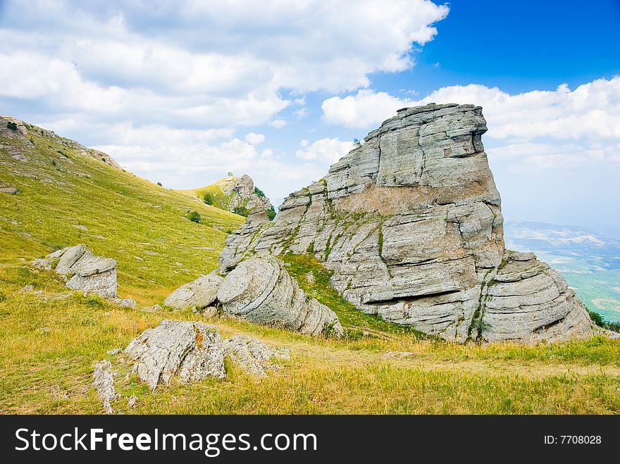 Landmark - Ghost Valley, Demerdji, Crimea, Ukraine.