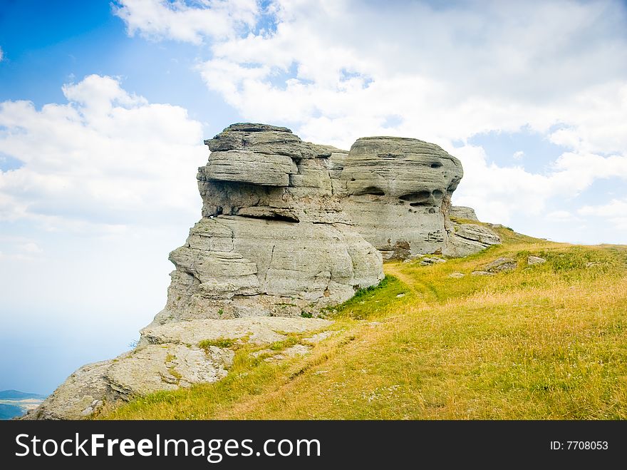 Landmark - Ghost Valley, Demerdji, Crimea, Ukraine.