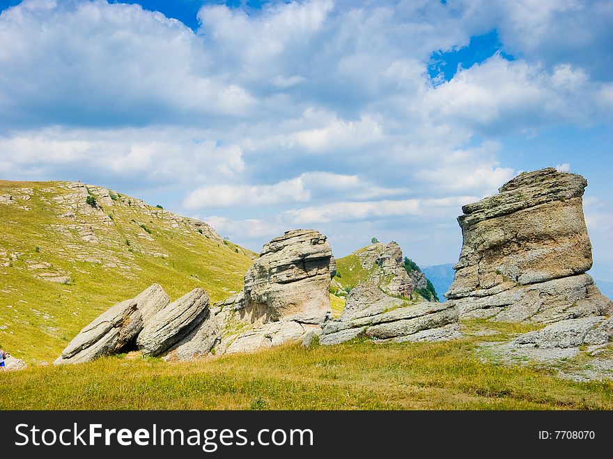 Landmark - Ghost Valley, Demerdji, Crimea, Ukraine.