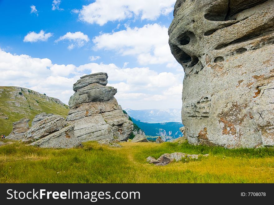 Landmark - Ghost Valley, Demerdji, Crimea, Ukraine.