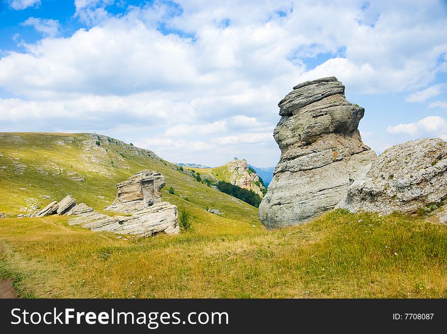 Landmark - Ghost Valley, Demerdji, Crimea, Ukraine.