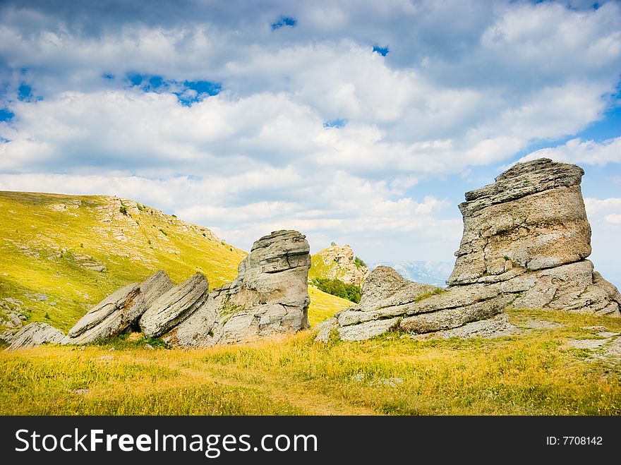 Landmark - Ghost Valley, Demerdji, Crimea, Ukraine.