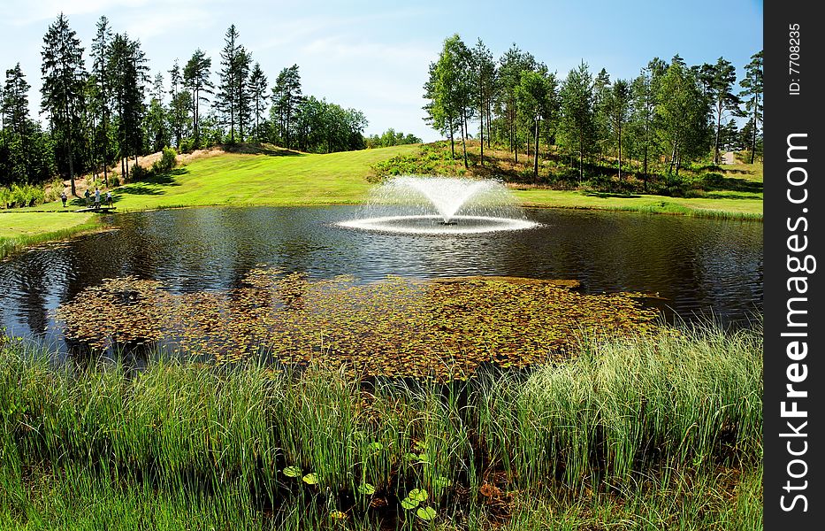 Golf Course Pond