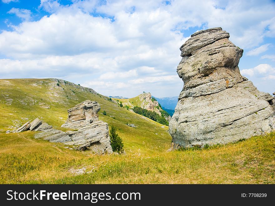 Landmark - Ghost Valley, Demerdji, Crimea, Ukraine.