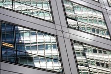 Reflective Of Windows Royalty Free Stock Photography