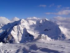 Winter Mountains Stock Image Winter Mountains Stock Image