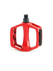 Red Cycling Pedal Stock Photo