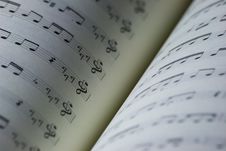 Music Book Stock Photography