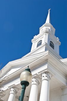 Church Steeple Stock Photo