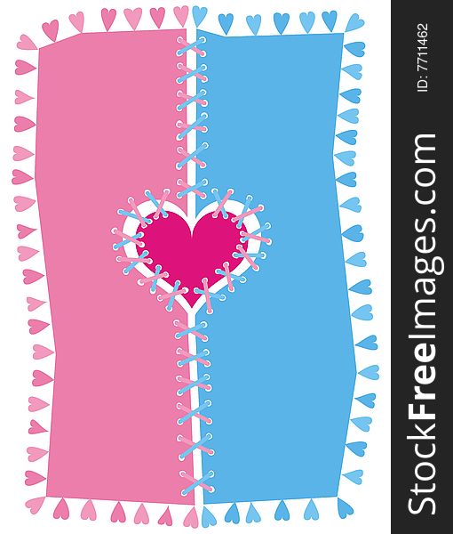 Vector background for st. Valentine day. Vector background for st. Valentine day