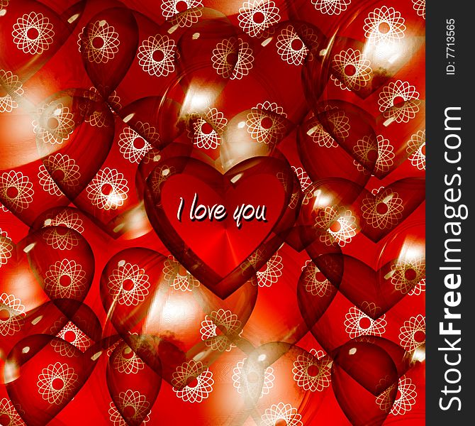 A beautiful background for wallpapers or print usage about Valentine day