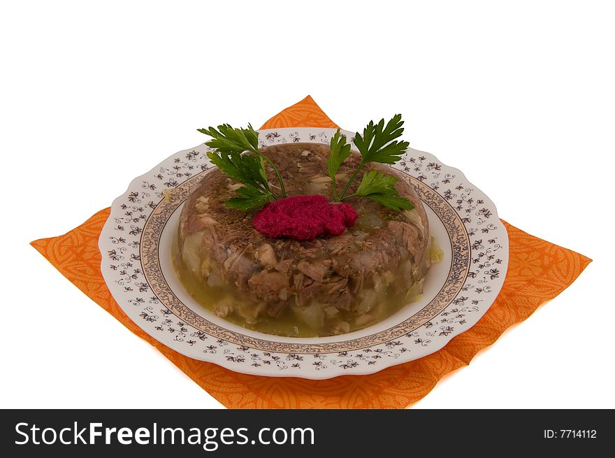 Aspic From Meat