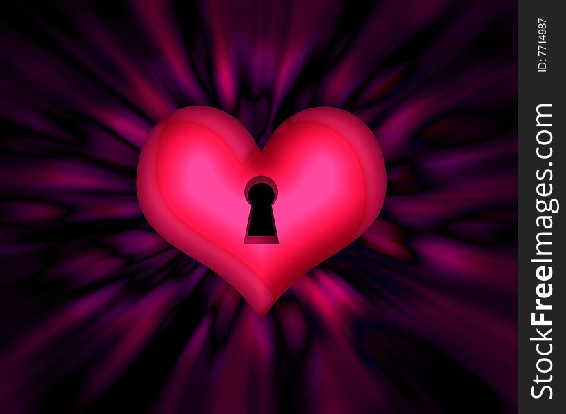 Heart With A Keyhole