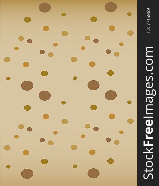 A dotty background or texture. A dotty background or texture.