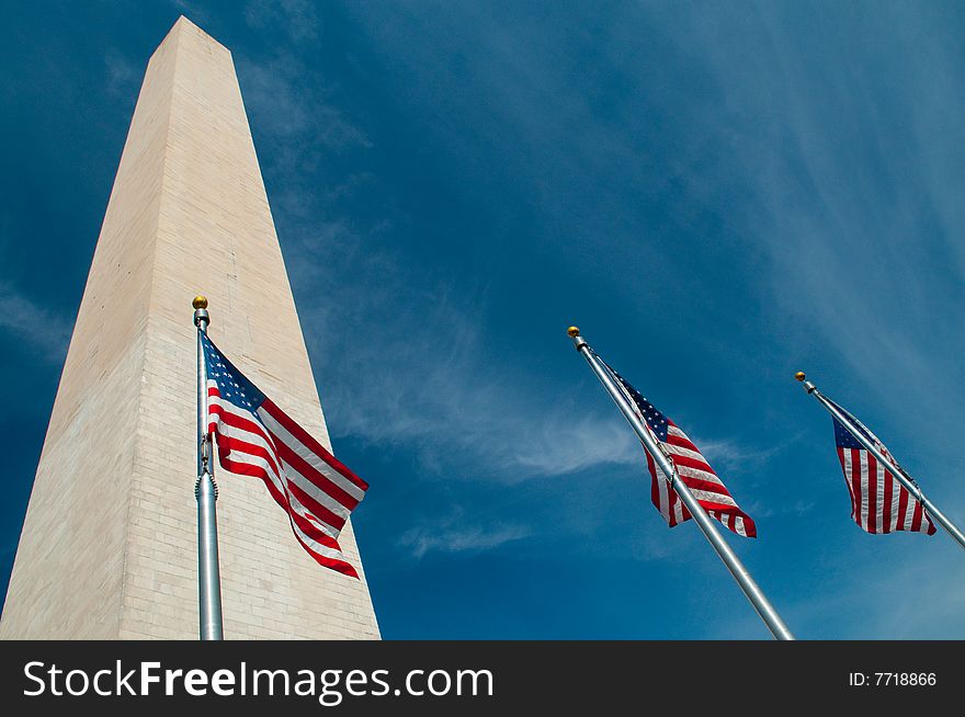 The Washington Monument in Washington DC USA