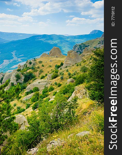 Landmark - Ghost Valley, Demerdji, Crimea, Ukraine.