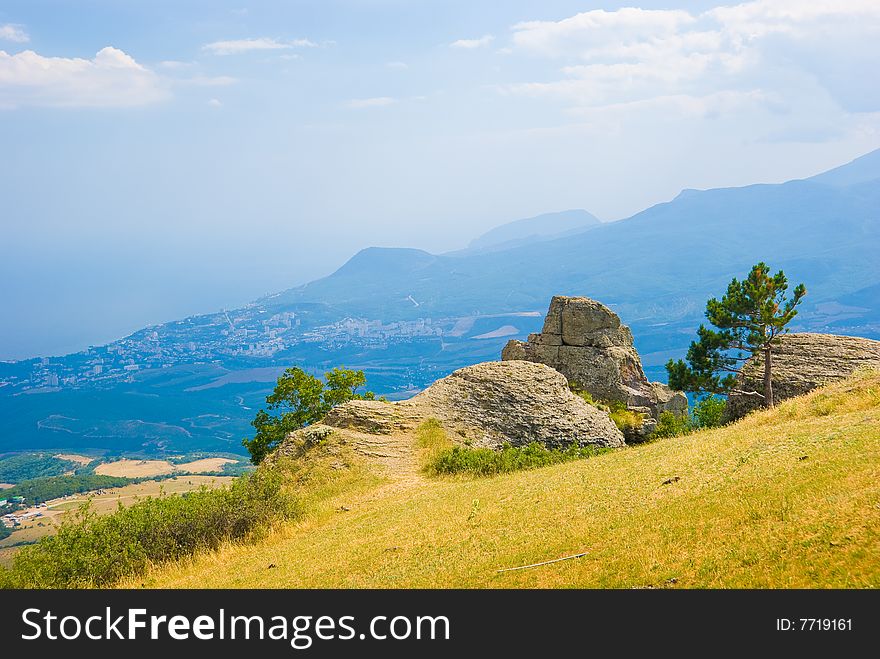 Landmark - Ghost Valley, Demerdji, Crimea, Ukraine.