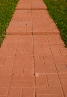 Brick Path Stock Images Brick Path Stock Images