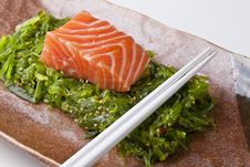 Salmon Sashimi Royalty Free Stock Image Salmon Sashimi Royalty Free Stock Image