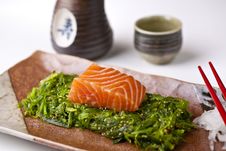 Salmon Sashimi Royalty Free Stock Photos Salmon Sashimi Royalty Free Stock Photos