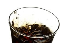 Glass With Cola And Ice Stock Images Glass With Cola And Ice Stock Images
