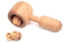 Nutcracker And Walnut Royalty Free Stock Images Nutcracker And Walnut Royalty Free Stock Images