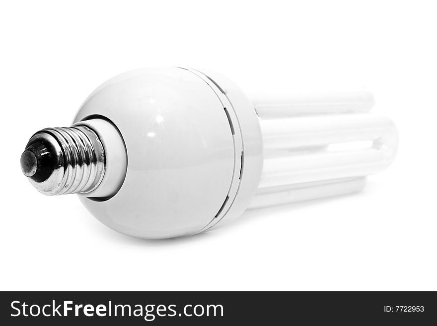 Lamp on a white background. Lamp on a white background