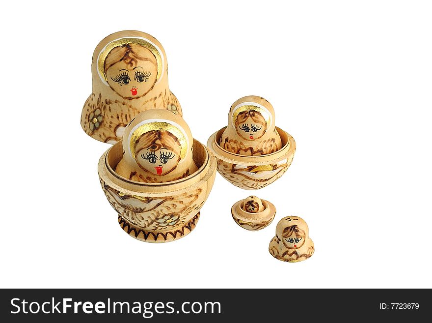 Russian nested dolls, also known as matryoshka , are used metaphorically, as a design paradigm, known as the matryoshka principle or nested doll principle. It denotes a recognizable relationship of similar object-within-similar object that appears in the design of many other natural and man made objects.