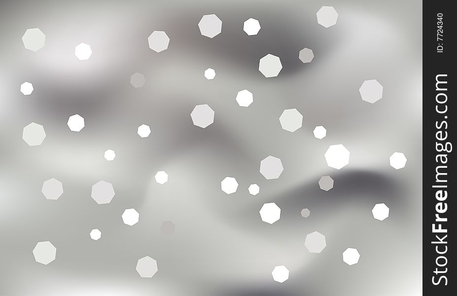 Sparkling gray background, vector illustration