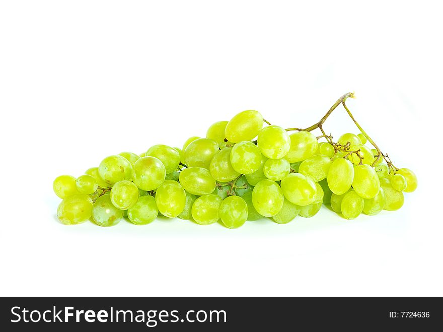 Grapes On White
