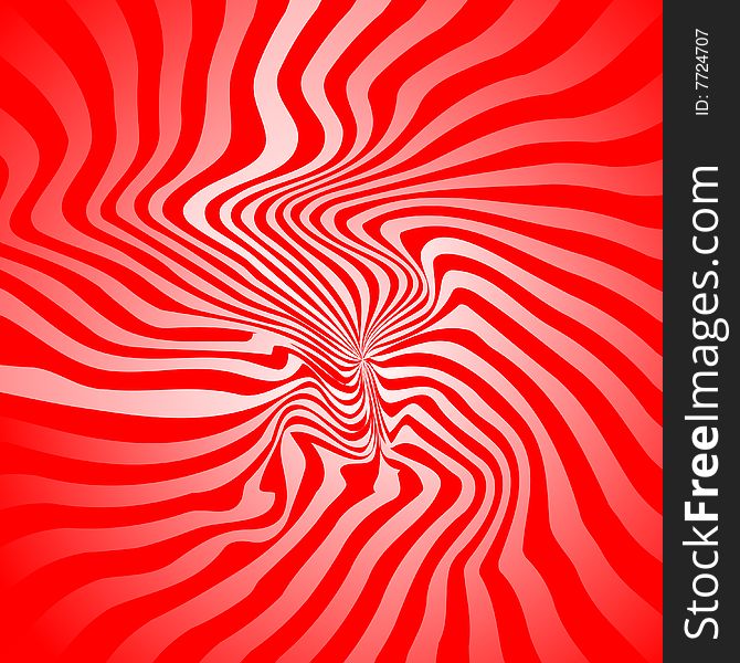Abstract red background, vector illustration