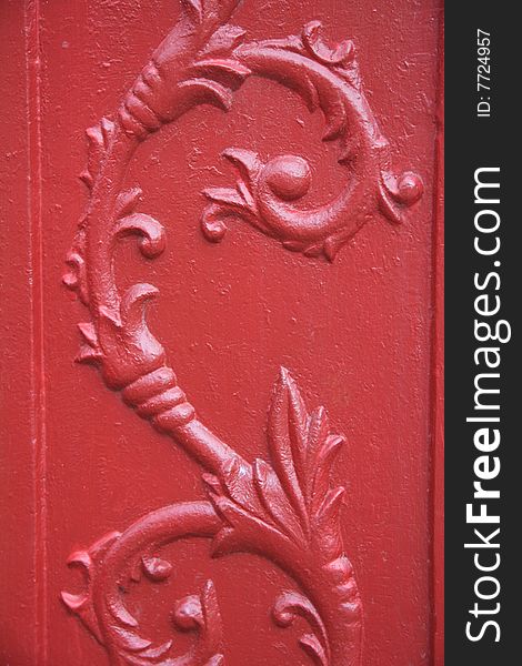 Close-up of decorative cast iron design for background. Close-up of decorative cast iron design for background.